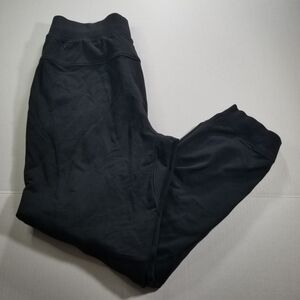 Lululemon Cross Cut Jogger Pants Men Large Black Drawstring Sweatpants